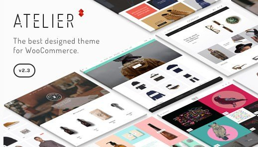 ATELIER – CREATIVE MULTI-PURPOSE ECOMMERCE THEME